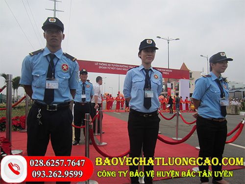 Công ty bảo vệ ở huyện Bắc Tân Uyên hiệu quả chuyên nghiệp