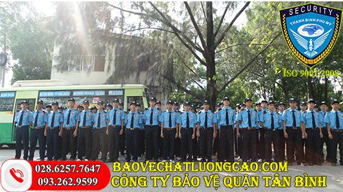 Công ty bảo vệ quận Tân Bình chất lượng đảm bảo chuyên nghiệp