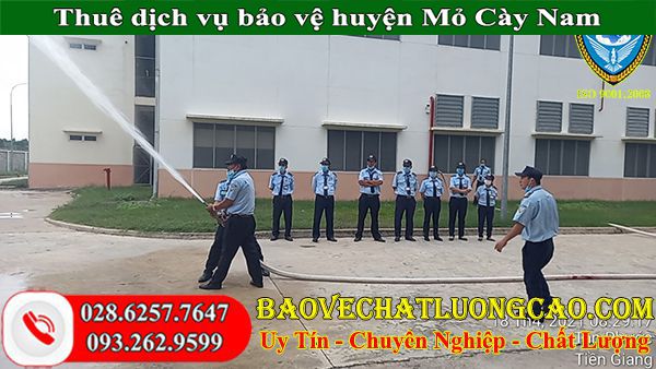Thuê dịch vụ bảo vệ huyện Mỏ Cày Nam đảm bảo rẻ nhất 2023